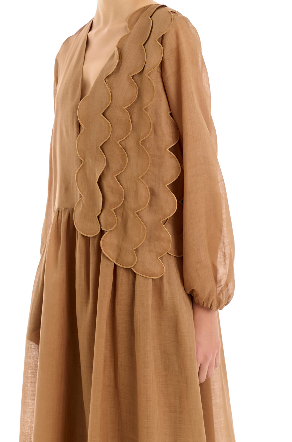 Vestido Ondas Dourado - Imagem 3