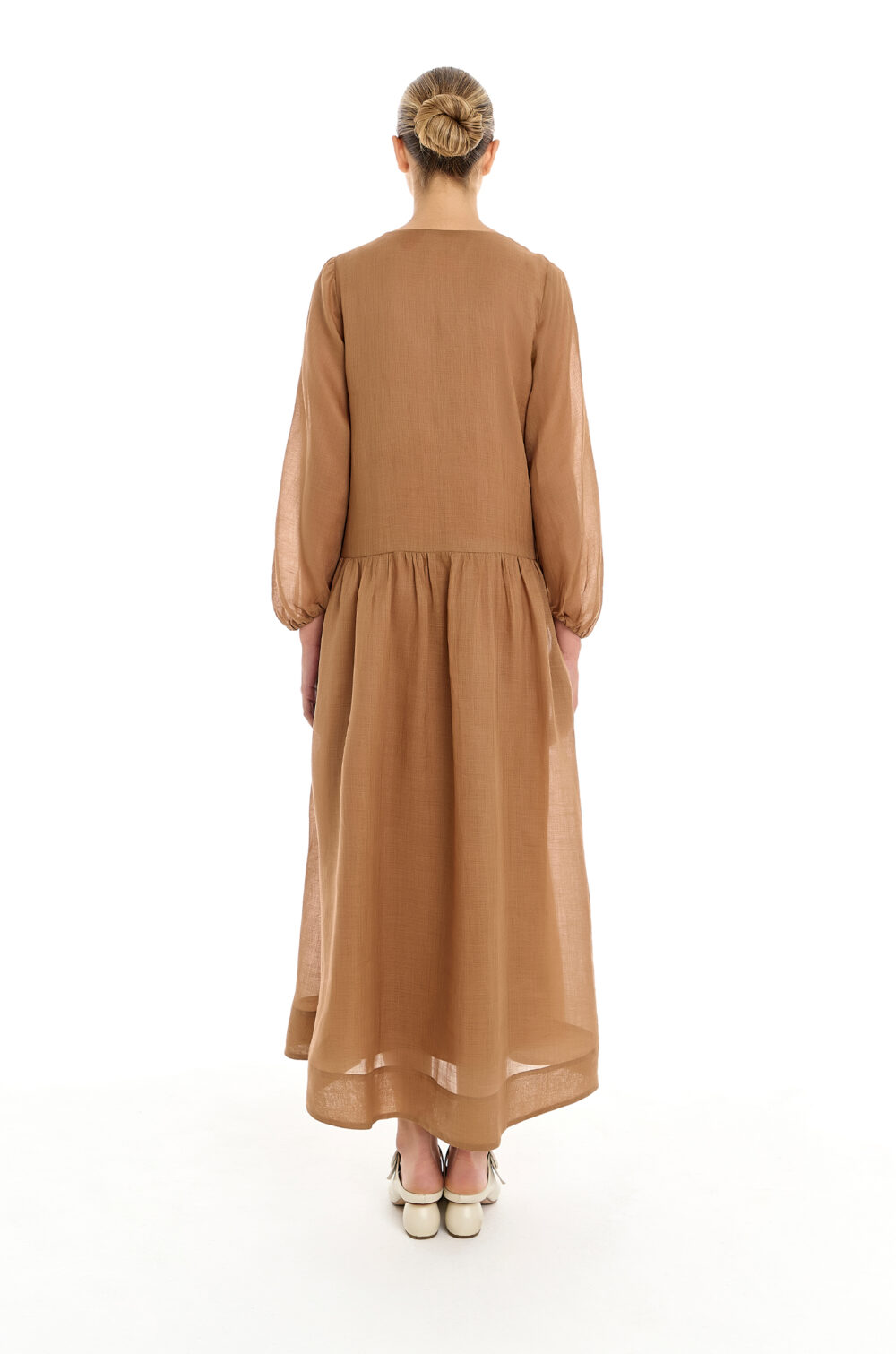 Vestido Ondas Dourado - Imagem 4