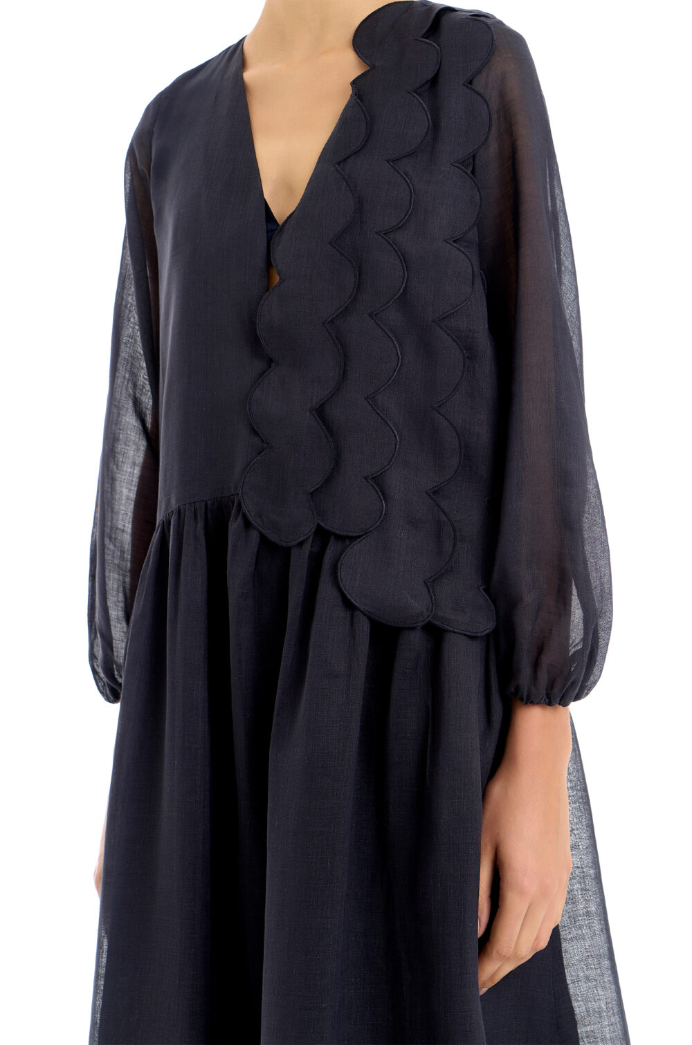 Vestido Ondas Navy - Imagem 3