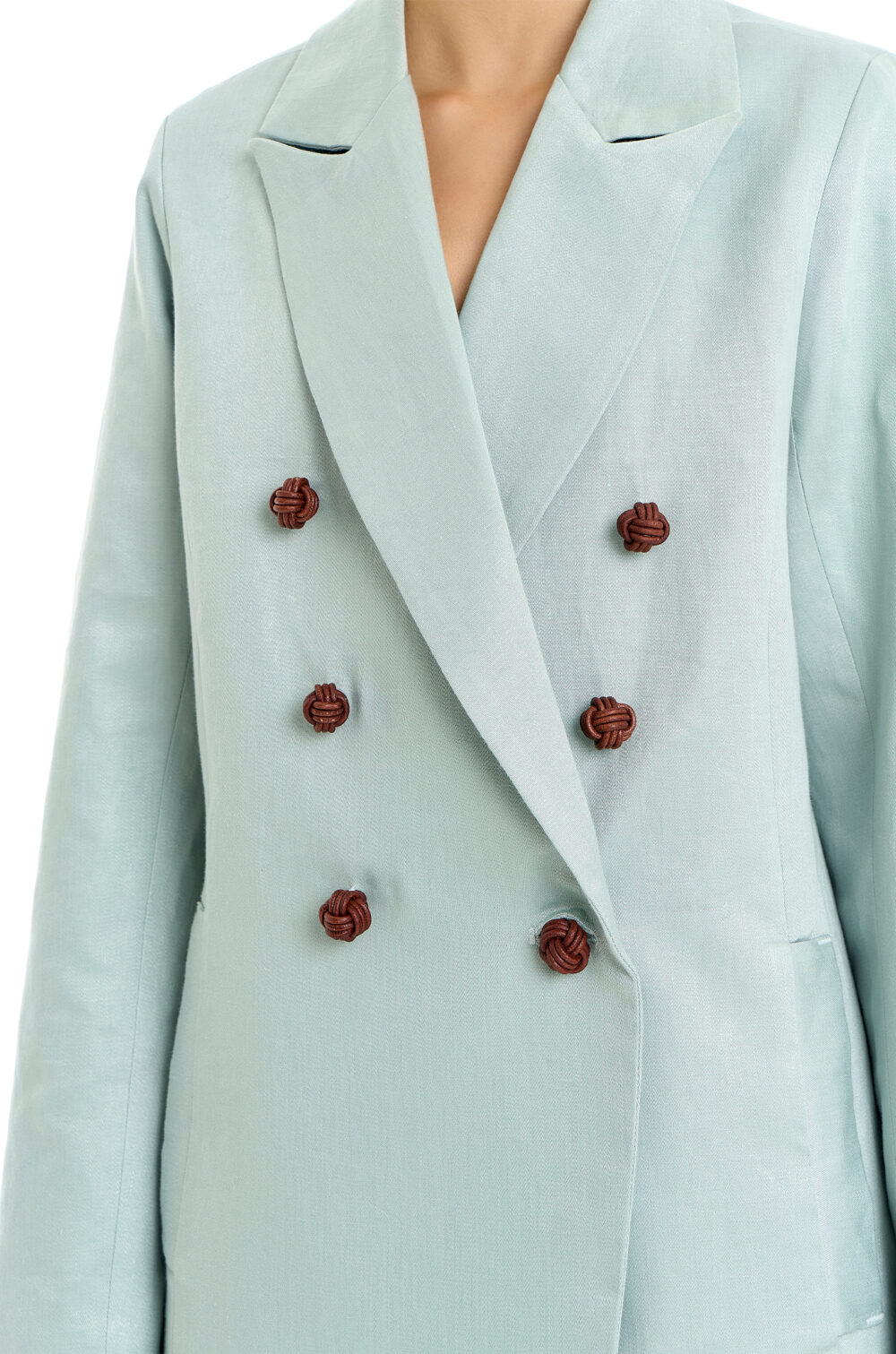 Blazer com Botões Couro - Imagem 2