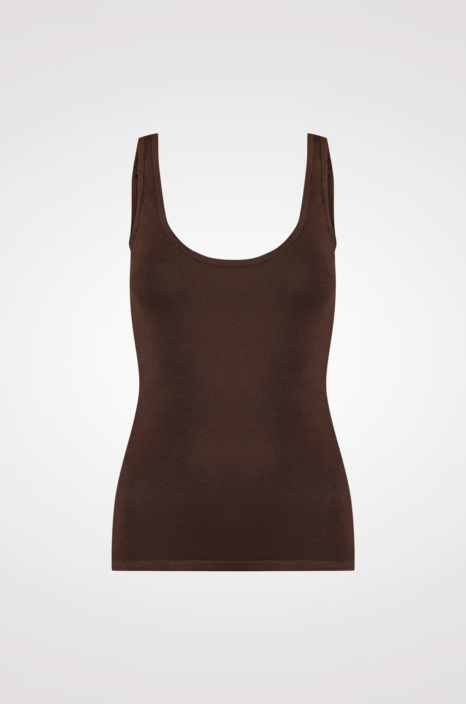 Regata tricot Marrom - Imagem 4