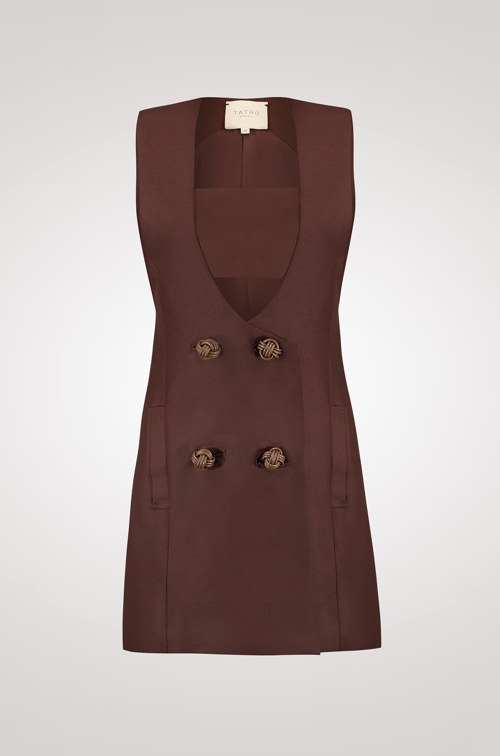 Vestido Hathor Marrom - Imagem 6