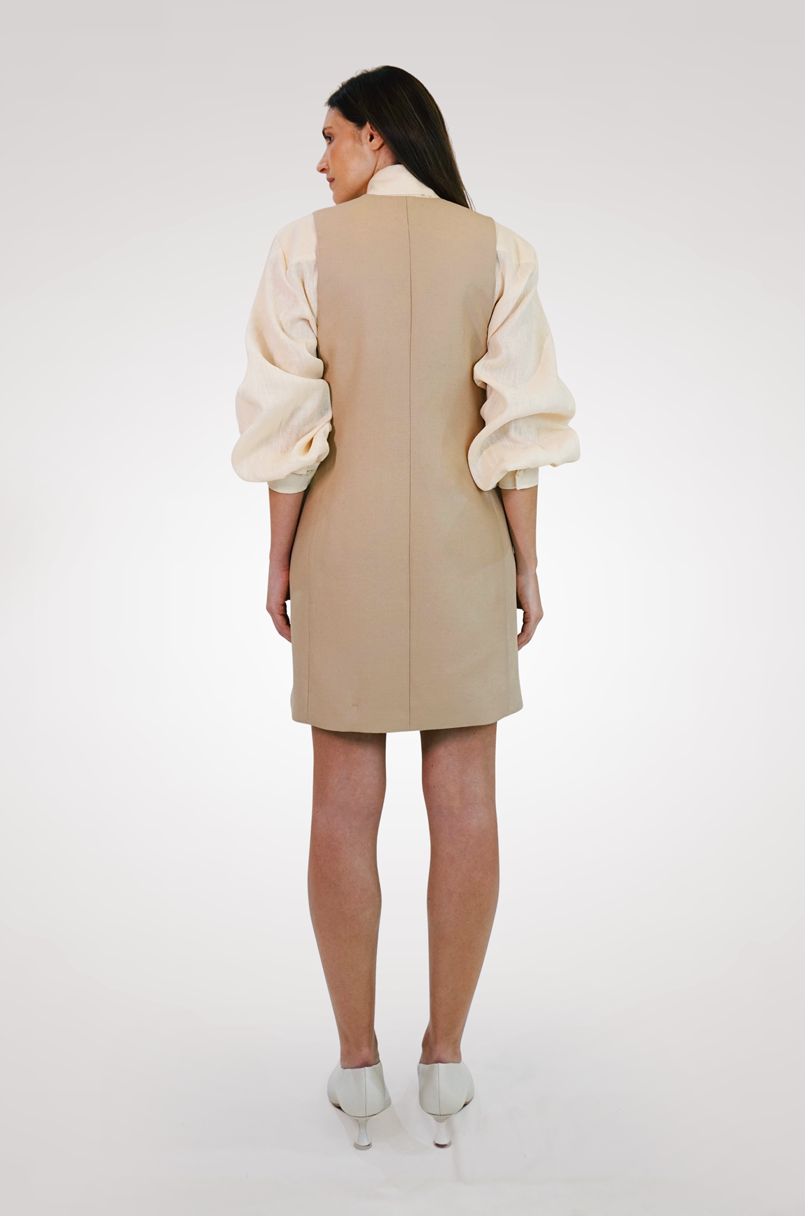 Vestido Hathor Caramelo - Imagem 4