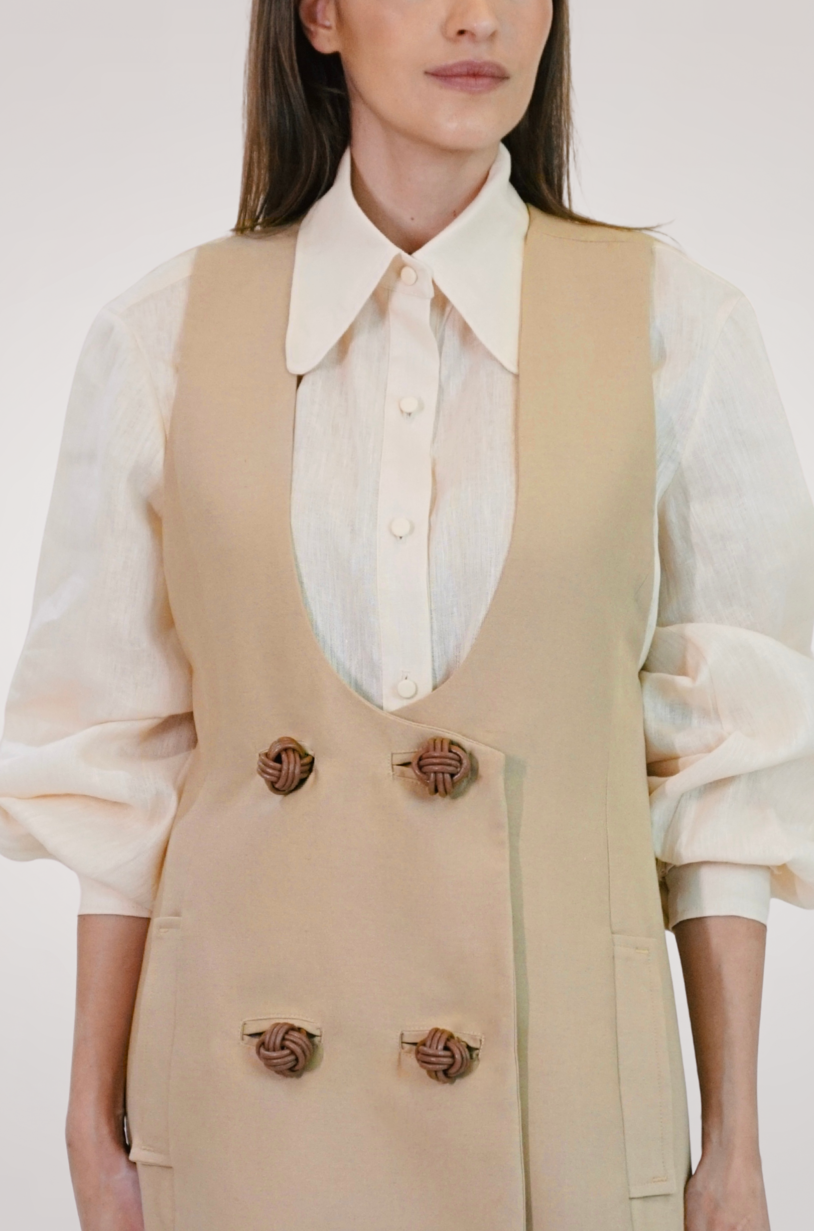 Vestido Hathor Caramelo - Imagem 2