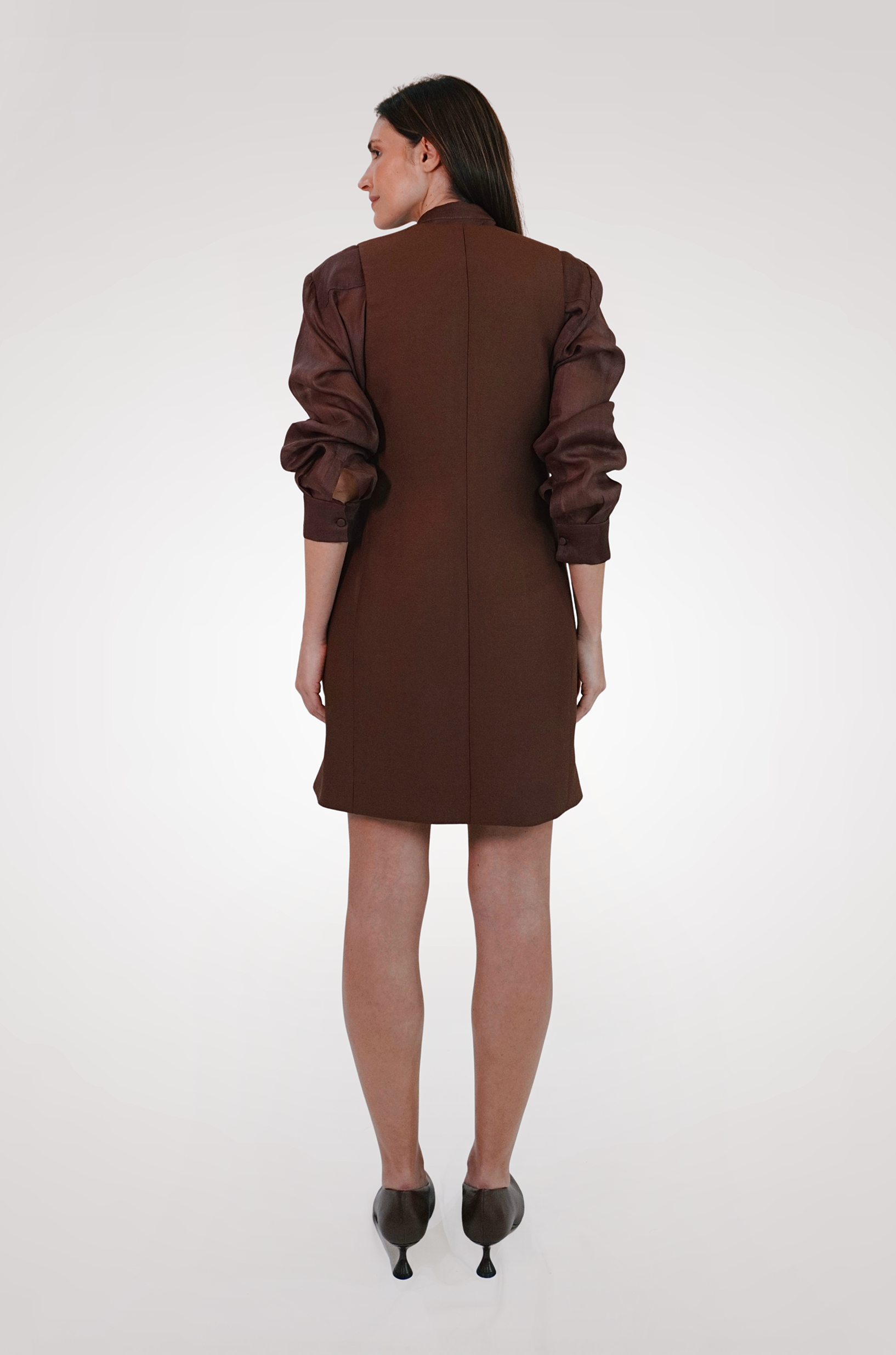 Vestido Hathor Marrom - Imagem 3