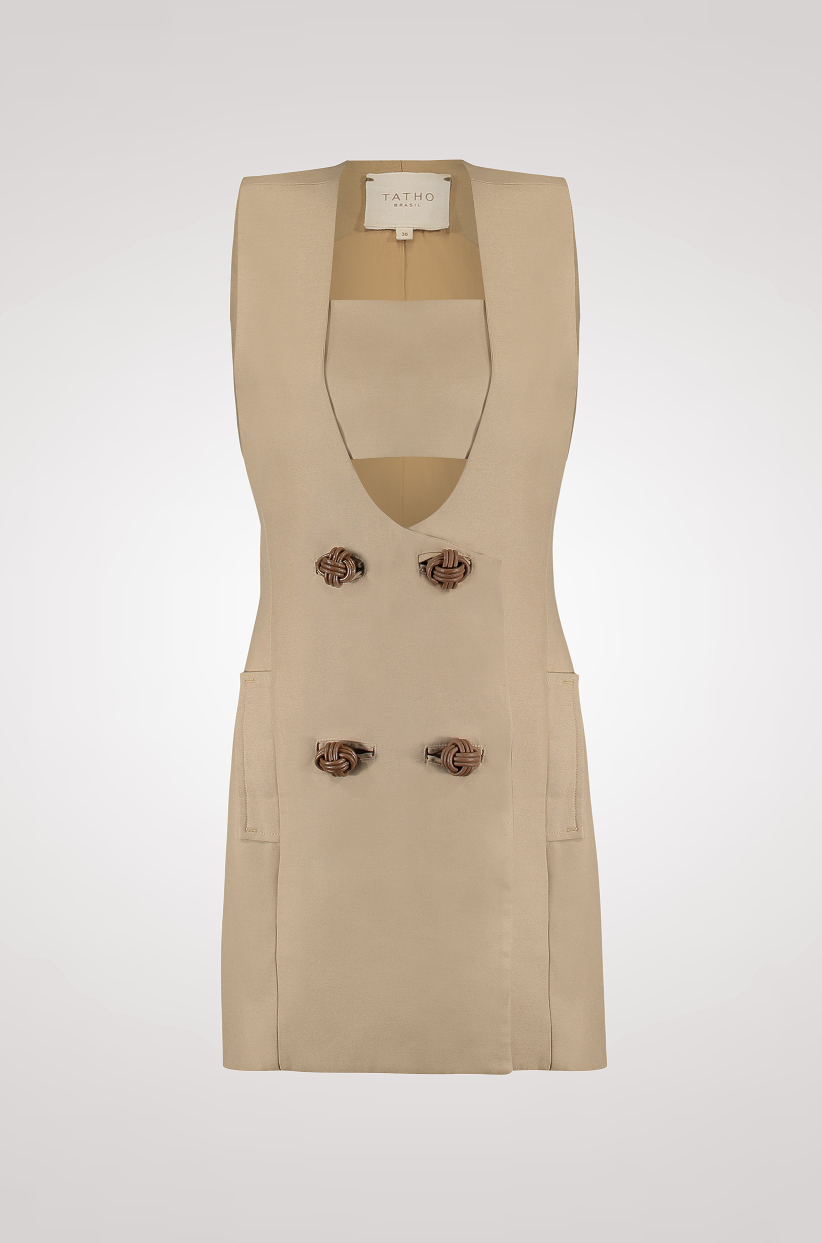 Vestido Hathor Caramelo - Imagem 7