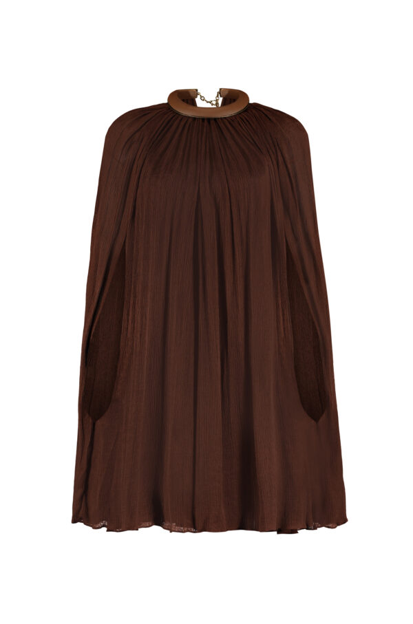 Capa curta Sekhem Marrom