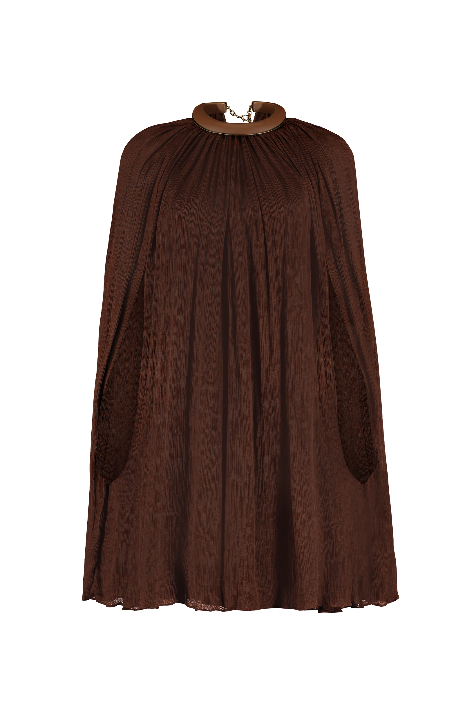 Capa curta Sekhem Marrom