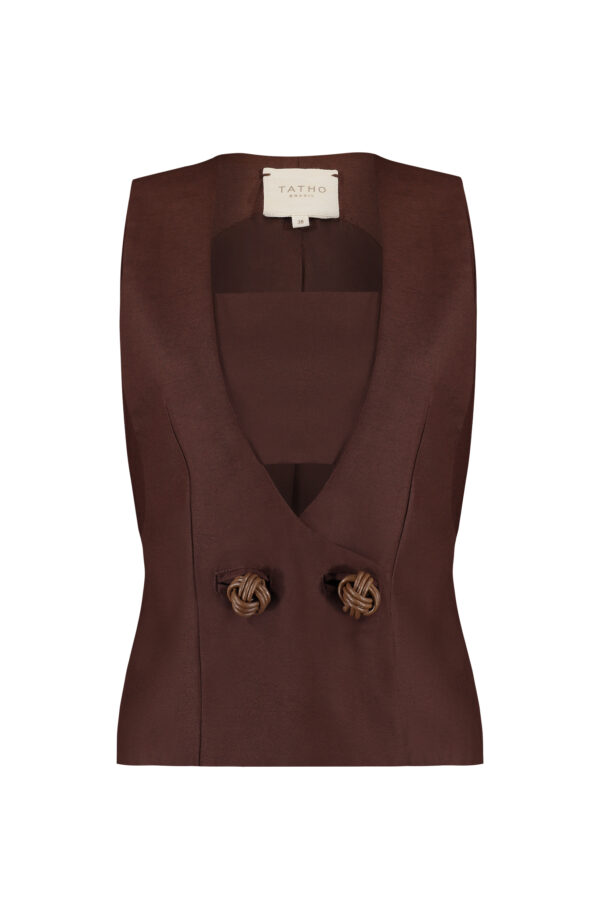 Colete Hathor Marrom