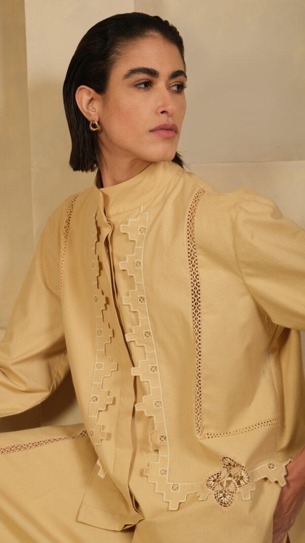 Camisa Loros Manteiga